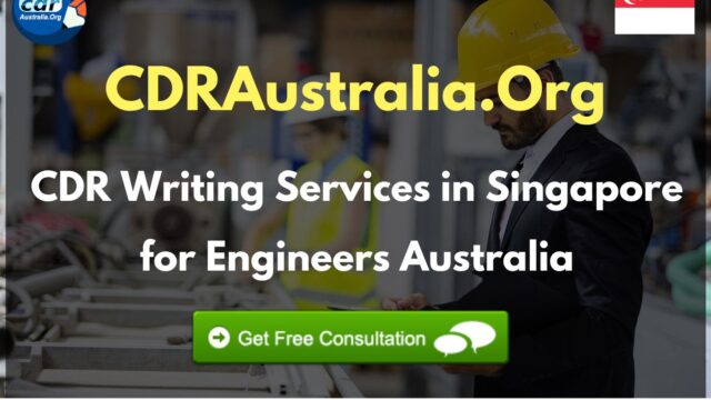 CDR Writing Services in Singapore