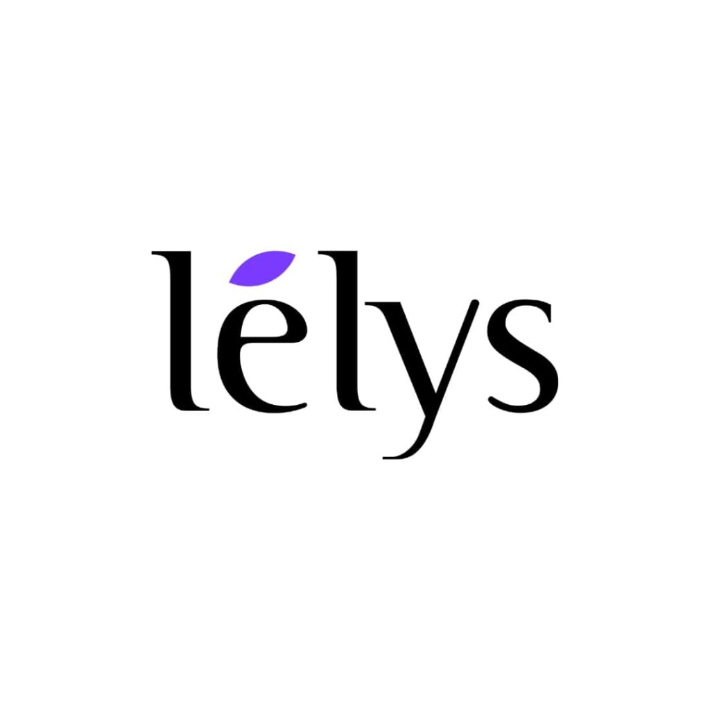 Lelys Logo White