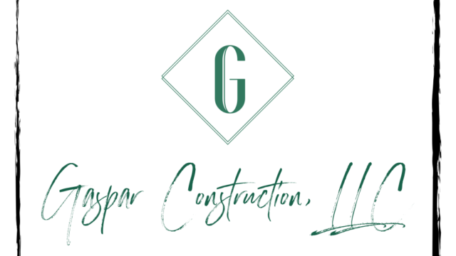 Gaspar Construction Louisiana General Contractor Logo