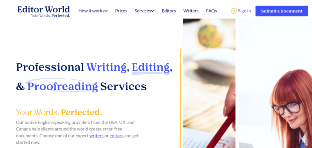 Editor-World-Home-Page