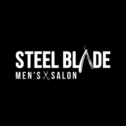 Steel Blade Men’s Salon – Logo