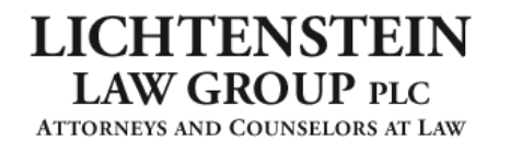 Lichtenstein Law Group PLC